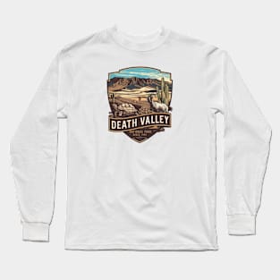 Death Valley National Park Retro Wildlife Long Sleeve T-Shirt